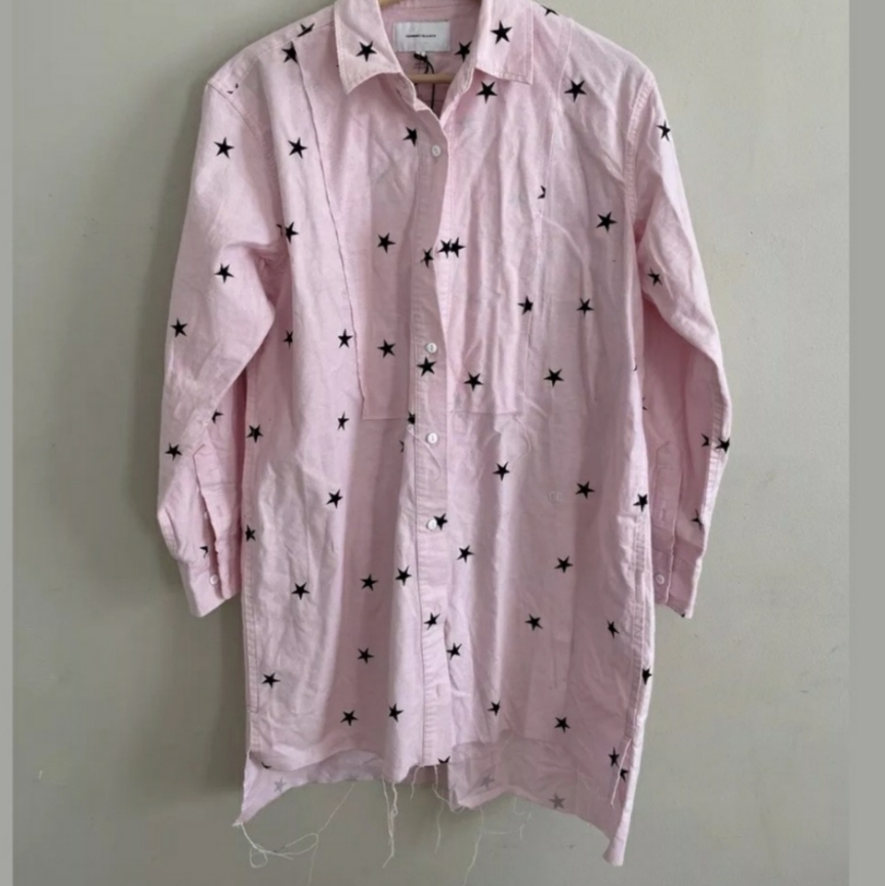 CURRENT ELLIOT ROSIE STAR SHIRT DRESS - Picture 3 of 7